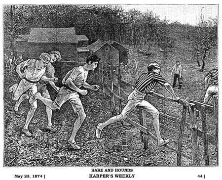 Hare and Hounds - Harper’s Weekly 1874